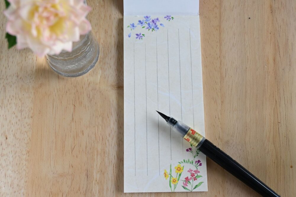 一筆箋(いっぴつせん)を使ったお悔やみ手紙の書き方と例文