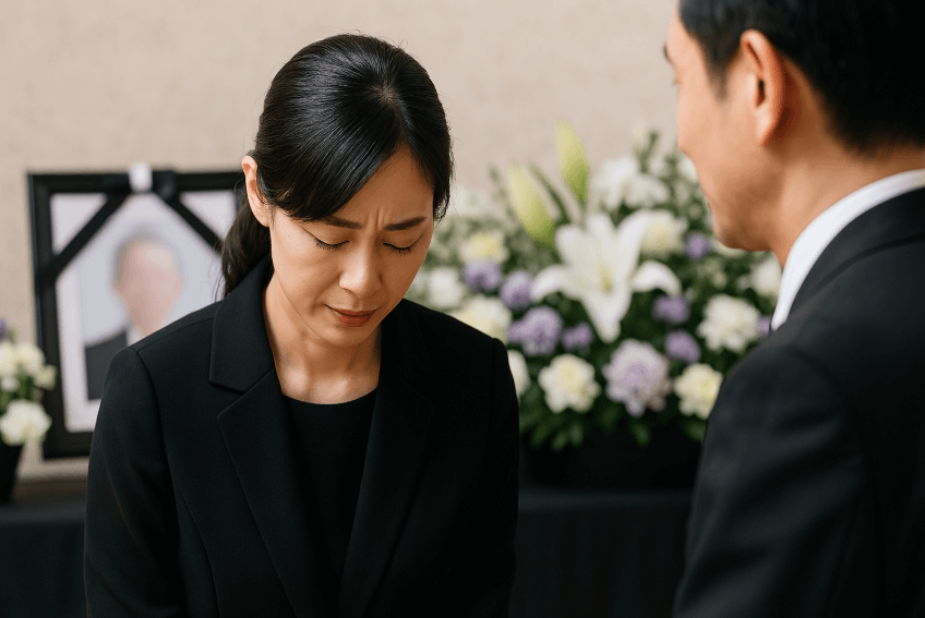 葬儀で「大変でしたね」と言われたら？