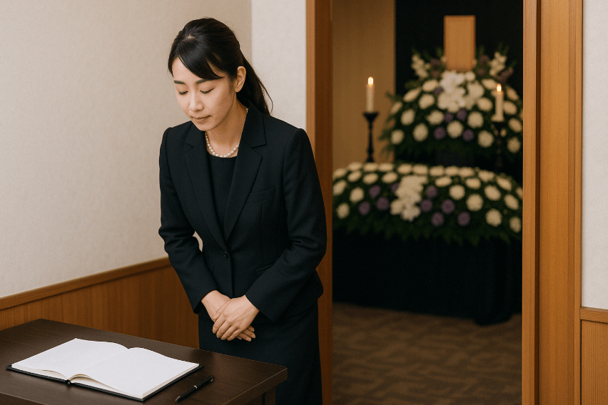 通夜 受付 受け答えの基本マナーとは