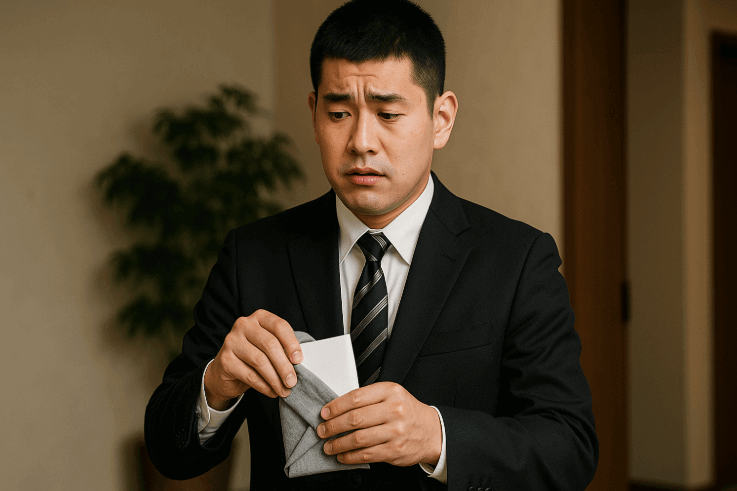 慌てなくてOK!袱紗がないときの最低限の対処法