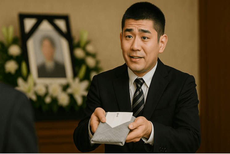 周囲に自然に見える“袱紗なし”の立ち振る舞い方