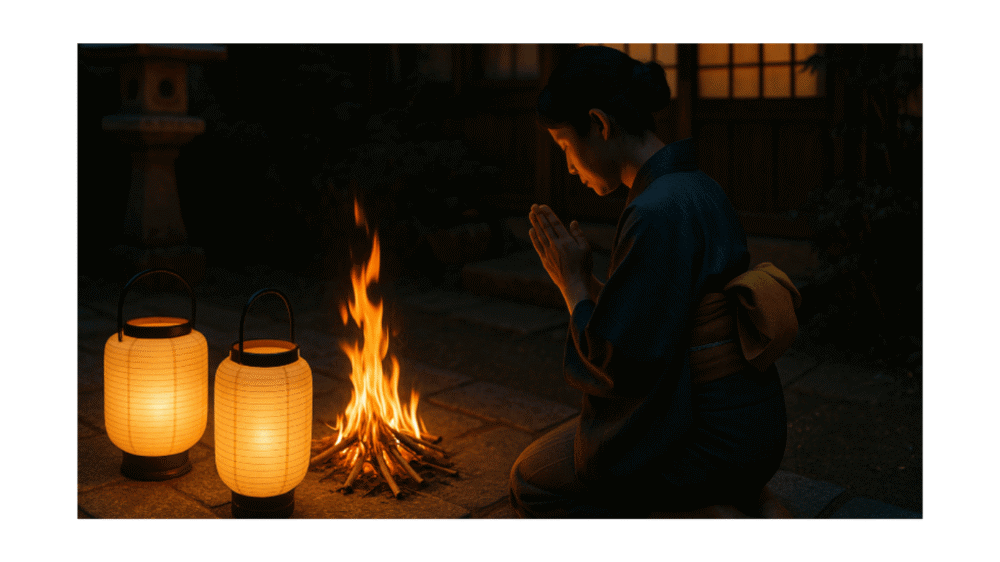 お盆期間中の行事と作法（迎え火・送り火・お墓参り）を理解しよう1