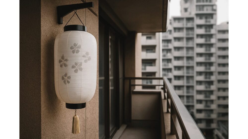 盆提灯の用意