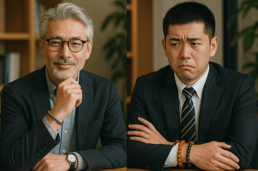 数珠をブレスレットとしてつけてる人はダサいのか