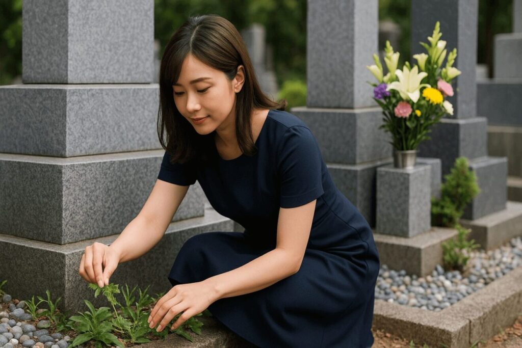 墓石の美しさを保つために今すぐ始めたい雑草対策